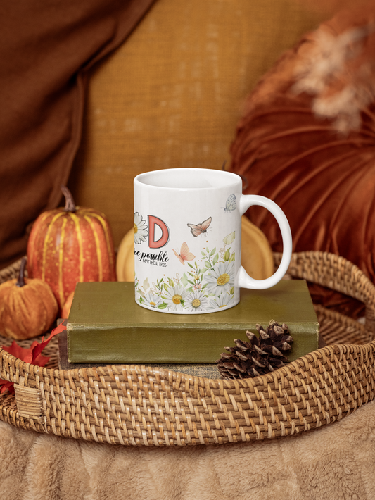 With God all things are possible- Coffee Mug- 325ml